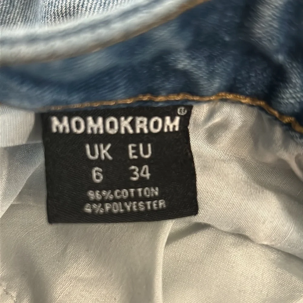 Momokrom jeans size